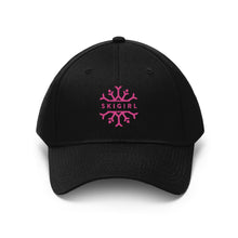 Skigirl Pink Logo Twill Hat - Pink Logo