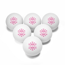 Skigirl Ping Pong Balls, 6 pcs