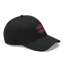 Skigirl Pink Logo Twill Hat - Pink Logo