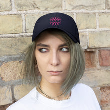 Skigirl Pink Logo Twill Hat - Pink Logo