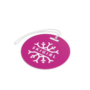 Skigirl Luggage Tags