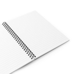 Skigirl Spiral Notebook - Ruled Line