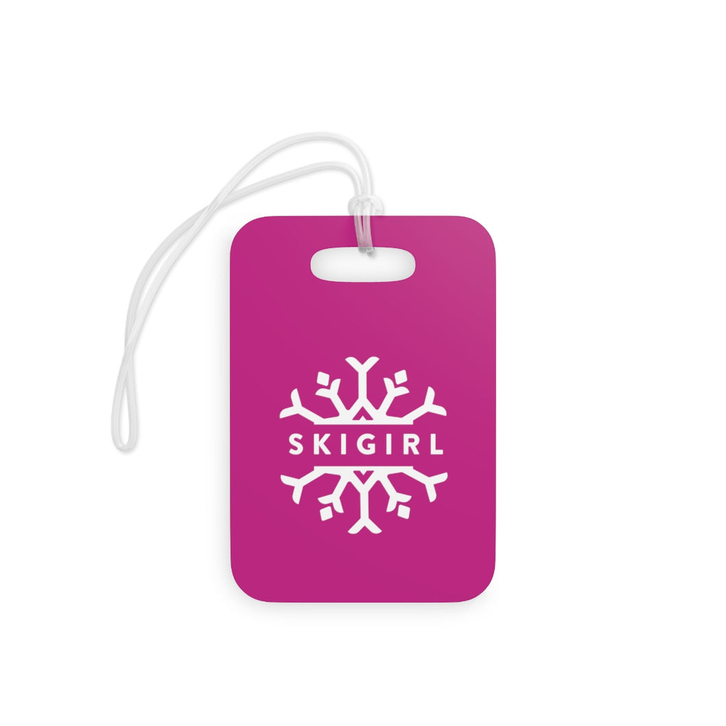 Skigirl Luggage Tags