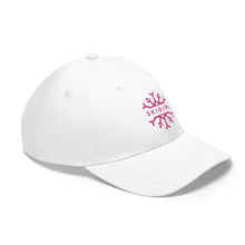 Skigirl Pink Logo Twill Hat - Pink Logo