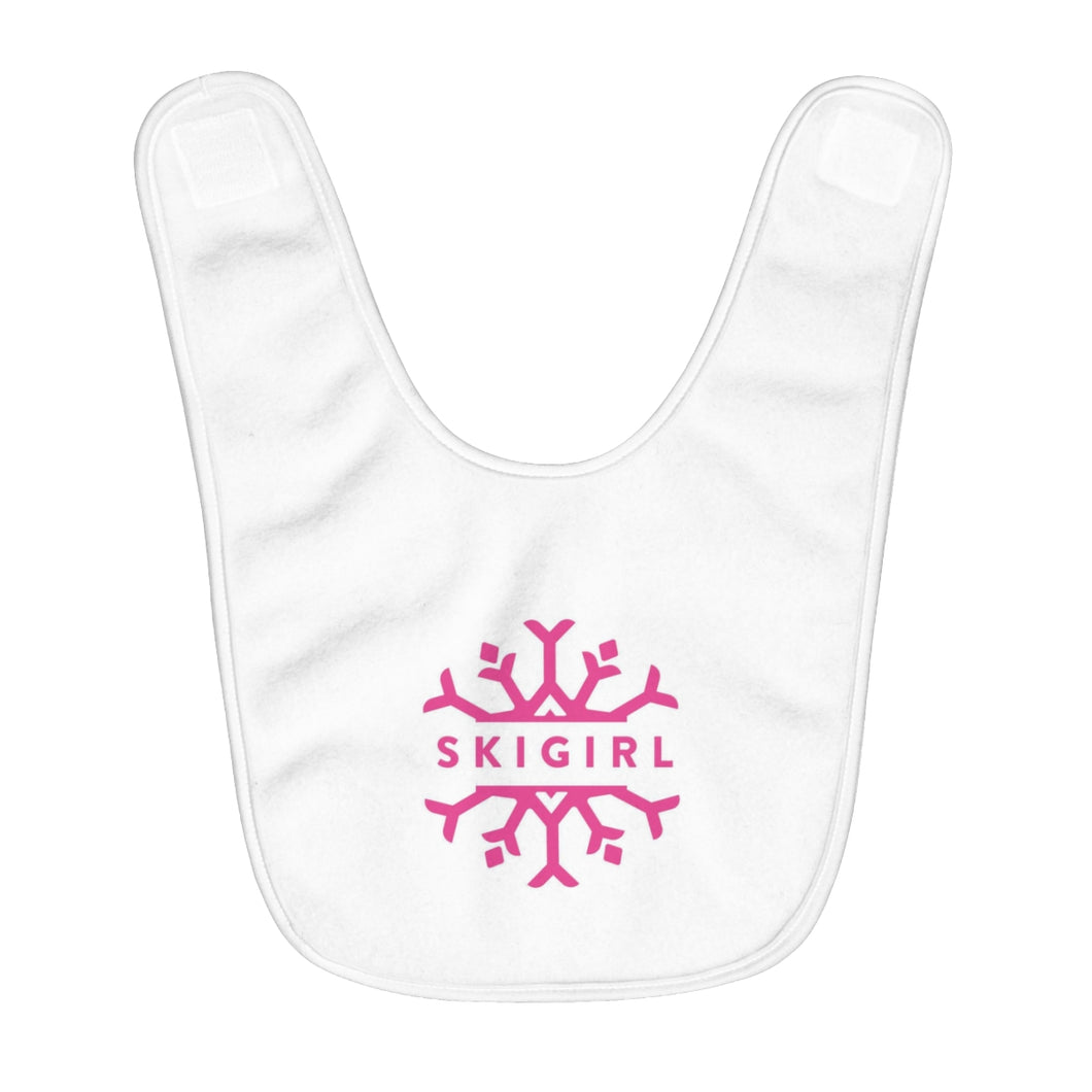 Skigirl Fleece Baby Bib