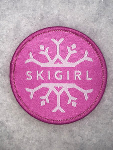 Skigirl 2.5 inch patch