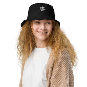 Skigirl Organic Bucket Hat - White Logo