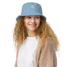 Skigirl Organic Bucket Hat - White Logo